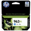 HP 963XL lielas ietilpības oriģinālā ciāna tintes kasetne, ciāna, 1 gab., 1600 lappuses