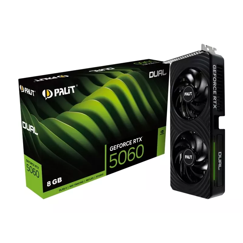 Palit GeForce RTX 5060 Dual 8GB GDDR7 grafikas karte