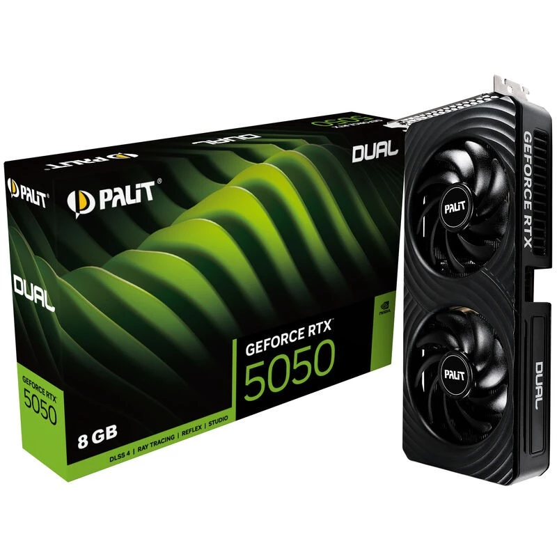 Palit GeForce RTX 5050 Dual 8GB GDDR7 grafikas karte