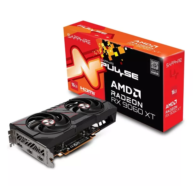 SAPPHIRE PULSE Radeon RX 9060 XT 16GB grafikas karte