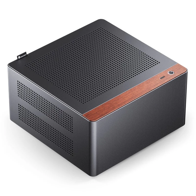 Jonsbo NV10 gab. Enclosure, Mini-Enclosure, ITX - Melns