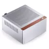 PC korpuss Jonsbo N10 mini tornis ITX sudraba