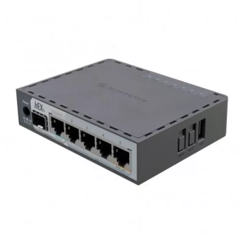 Mikrotik E60IUGS vadu maršrutētājs Gigabit Ethernet melns