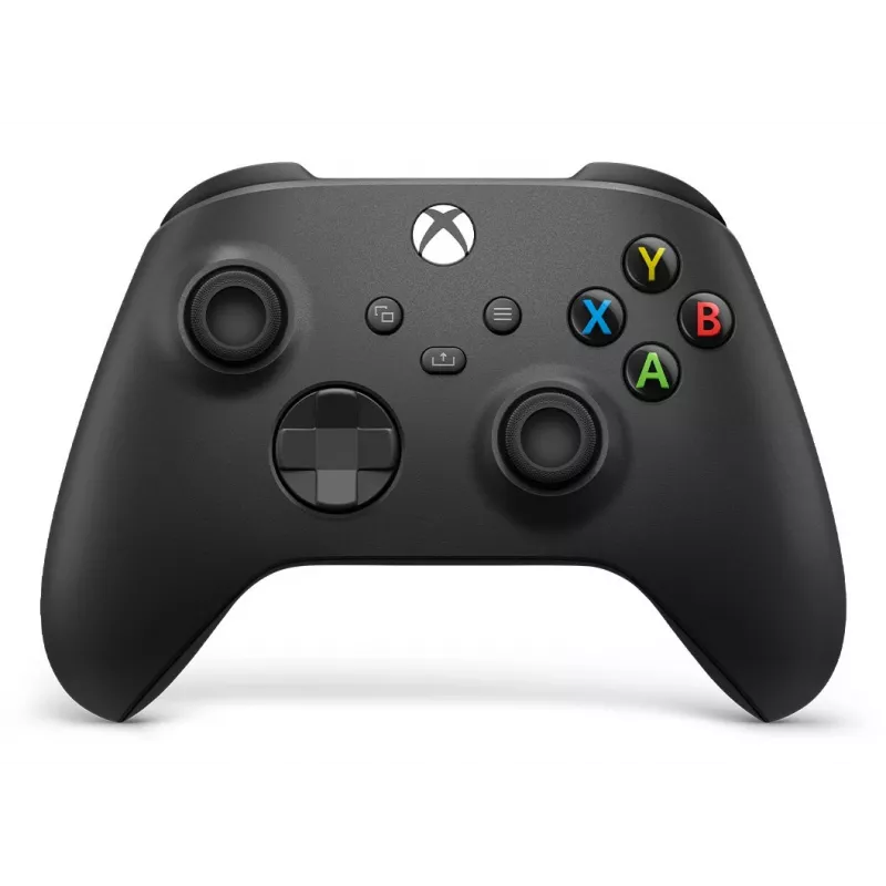 Microsoft Xbox bezvadu kontrolieris melns Bluetooth spēļu panelis analogais / digitālais Android, PC, Xbox One, Xbox One S, Xbox One X, Xbox Series S, Xbox Series X, iOS