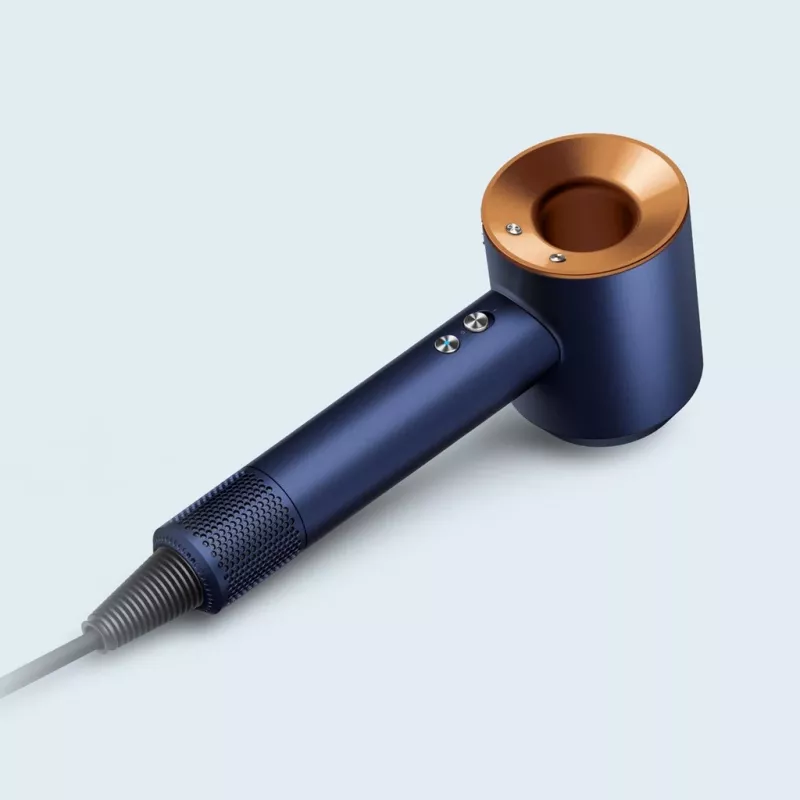 Dyson Supersonic Straight+Wavy HD07 matu žāvētājs, Prūsijas zils / vara krāsā (113277-01)