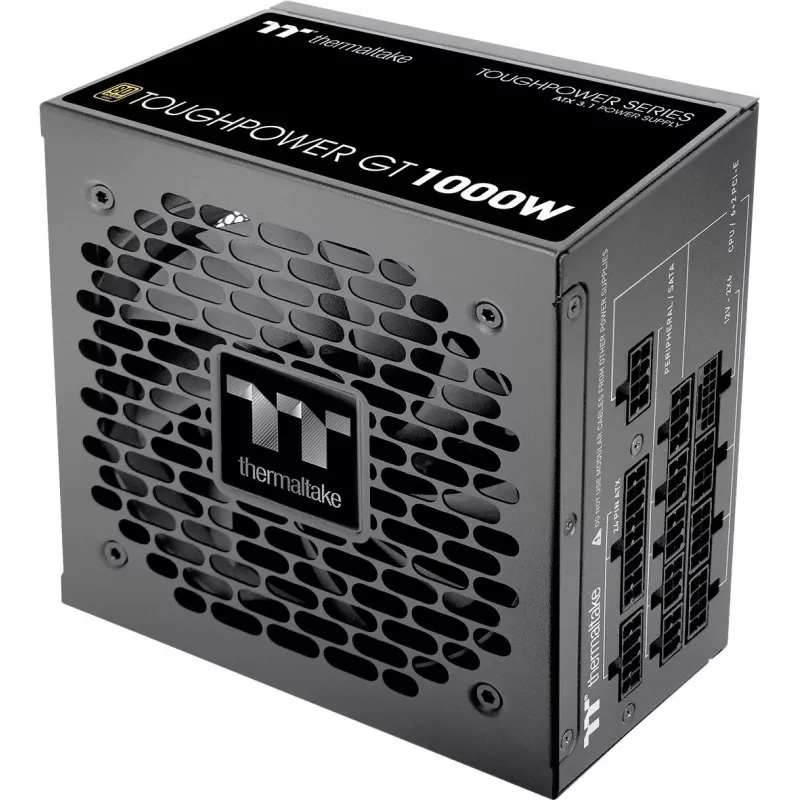 Barošanas bloks Thermaltake Toughpower GT 1000W 24-pin ATX melns