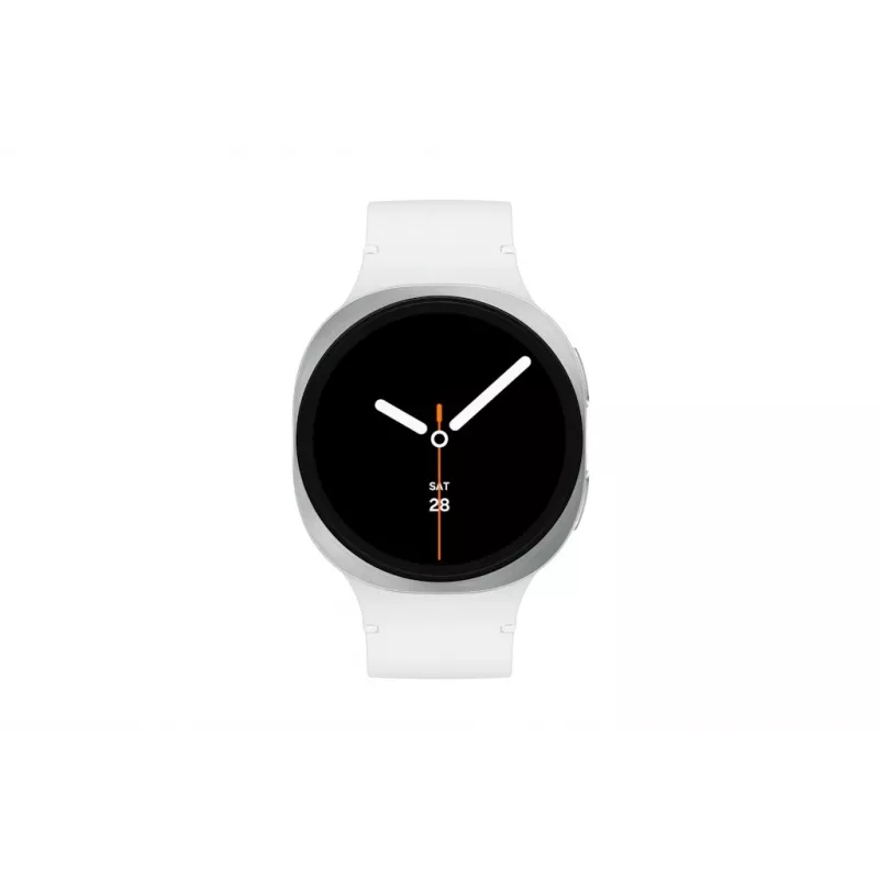 Viedpulkstenis Samsung Galaxy Watch 8 44 mm sudraba, 1,5 collu AMOLED 480x480, 5 ATM, GPS, 32 GB, 435 mAh