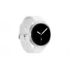 Viedpulkstenis Samsung Galaxy Watch 8 44 mm sudraba, 1,5 collu AMOLED 480x480, 5 ATM, GPS, 32 GB, 435 mAh