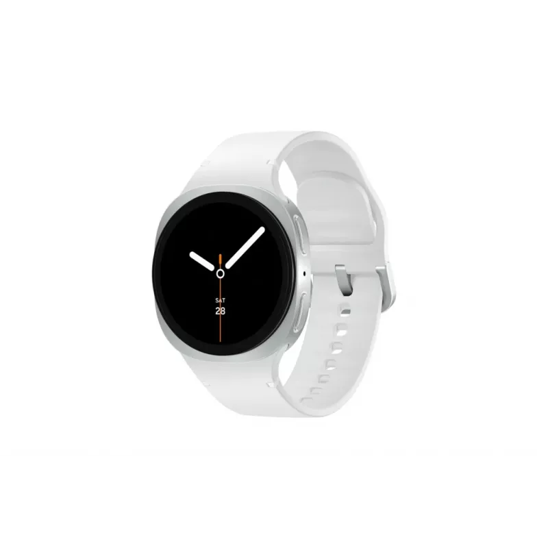 Samsung Galaxy Watch 8 3,3 cm (1,3 collas) AMOLED 40 mm Digitāls 438 x 438 pikseļi Skārienekrāns Sudrabs Wi-Fi GPS (satelīts)