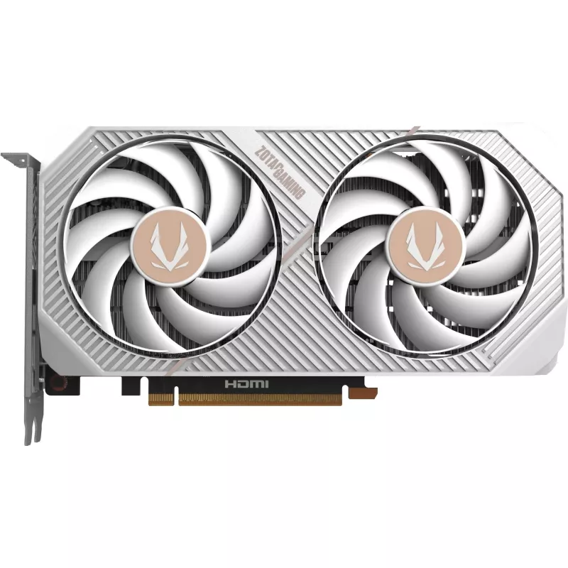 ZOTAC GAMING GeForce RTX 5050 Twin Edge OC 8GB GDDR6 White Graphics Card