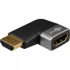 Pro Plus - HDMI - Leņķa adapteris 90° vertikāls - Melns