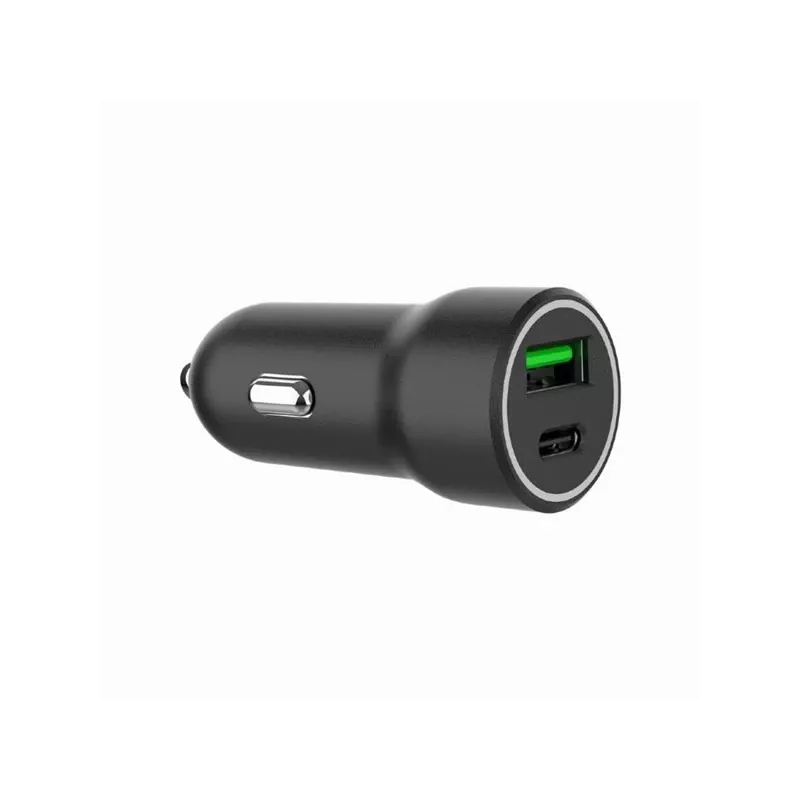 Gembird automašīnas barošanas adapteris - USB Type-A & C PD - 20W