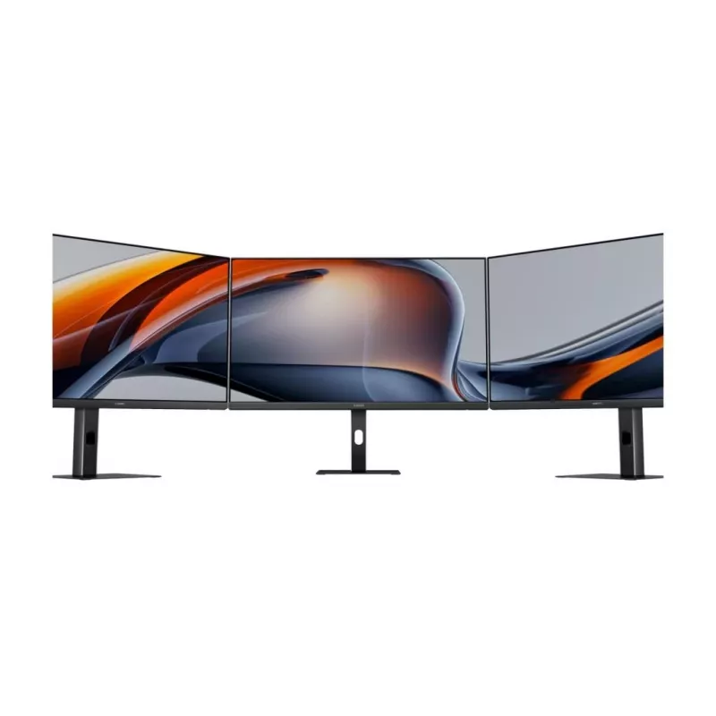 27 collu LCD monitors Xiaomi A27Ui — 27 colli (68,6 cm), IPS, 3840×2160, 60 Hz, 6 ms, 360 cd/m², HDR10, sRGB 99%, VESA 75×75, USB-C, 2×HDMI, 2×USB-A