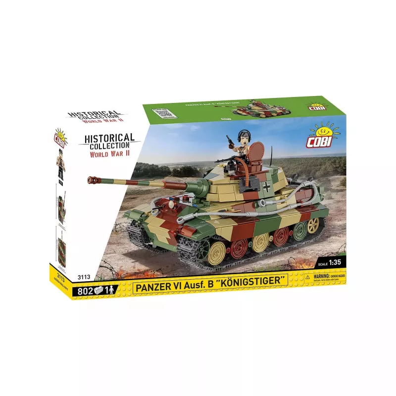 Building set COBI Panzer VI Ausf. B Königstiger 802 pieces