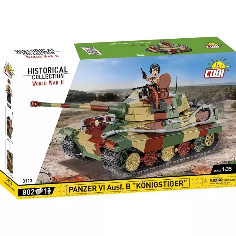 Building set COBI Panzer VI Ausf. B Königstiger 802 pieces