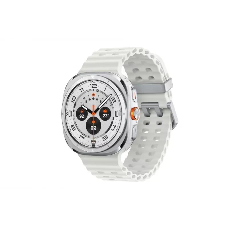 Viedpulkstenis Samsung Galaxy Watch Ultra 47 mm Titanium White — AMOLED 1,5 collas, 4G, 64 GB, 590 mAh