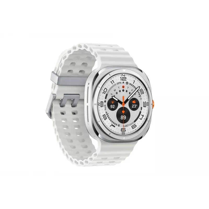 Viedpulkstenis Samsung Galaxy Watch Ultra 47 mm Titanium White — AMOLED 1,5 collas, 4G, 64 GB, 590 mAh