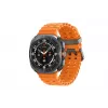 Samsung Galaxy Watch Ultra 3,81 cm (1,5 collu) AMOLED 47 mm Digitāls 480 x 480 pikseļi Skārienekrāns 4G Pelēks, Titāns Wi-Fi GPS (satelīts)