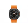 Samsung Galaxy Watch Ultra 3,81 cm (1,5 collu) AMOLED 47 mm Digitāls 480 x 480 pikseļi Skārienekrāns 4G Pelēks, Titāns Wi-Fi GPS (satelīts)