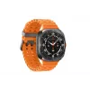 Samsung Galaxy Watch Ultra 3,81 cm (1,5 collu) AMOLED 47 mm Digitāls 480 x 480 pikseļi Skārienekrāns 4G Pelēks, Titāns Wi-Fi GPS (satelīts)