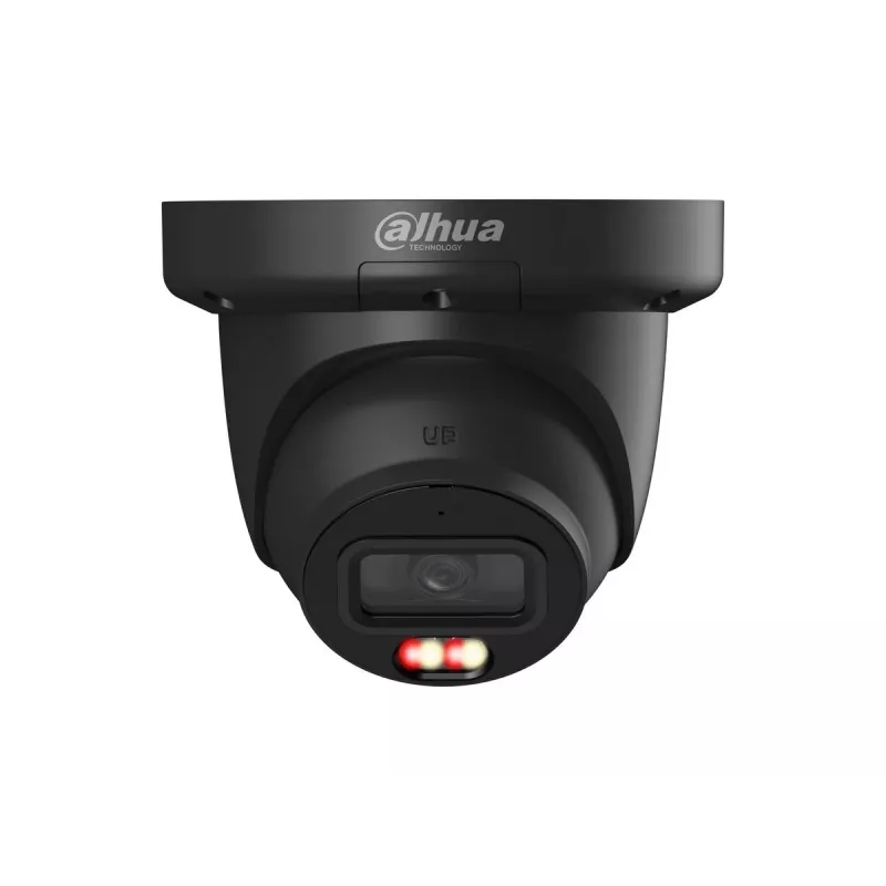 IP drošības kamera DAHUA IPC-HDW3849QM-S-IL — kupolveidīga, iekštelpām/ārā, pie griestiem, vadu, 6 MP (3288 × 1850), melna