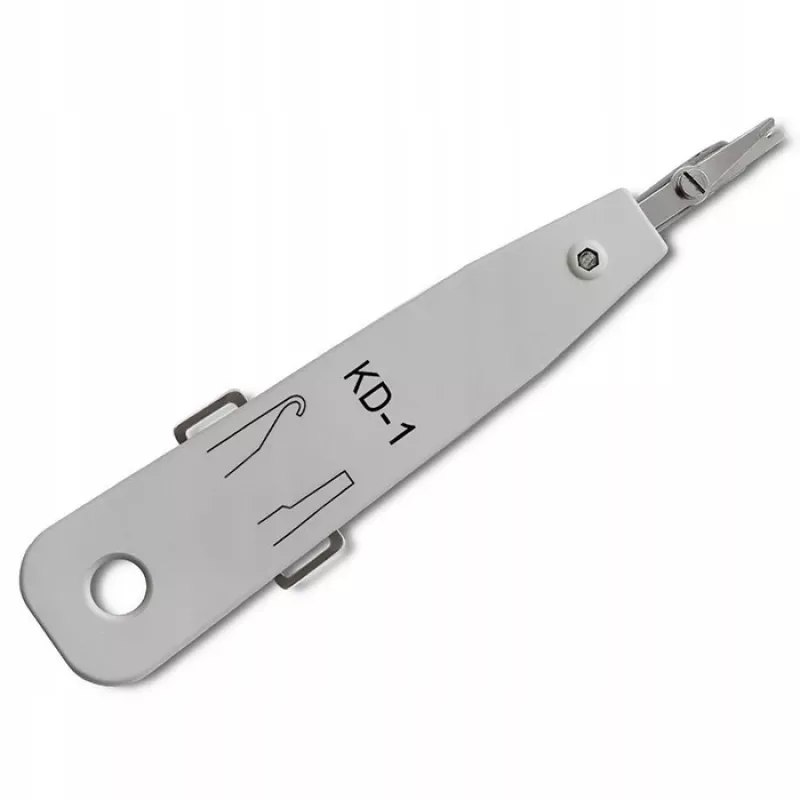 Ievietošanas instruments QOLTEC 54492 kabeļu terminēšanai (saderīgs ar KRONE/LSA)