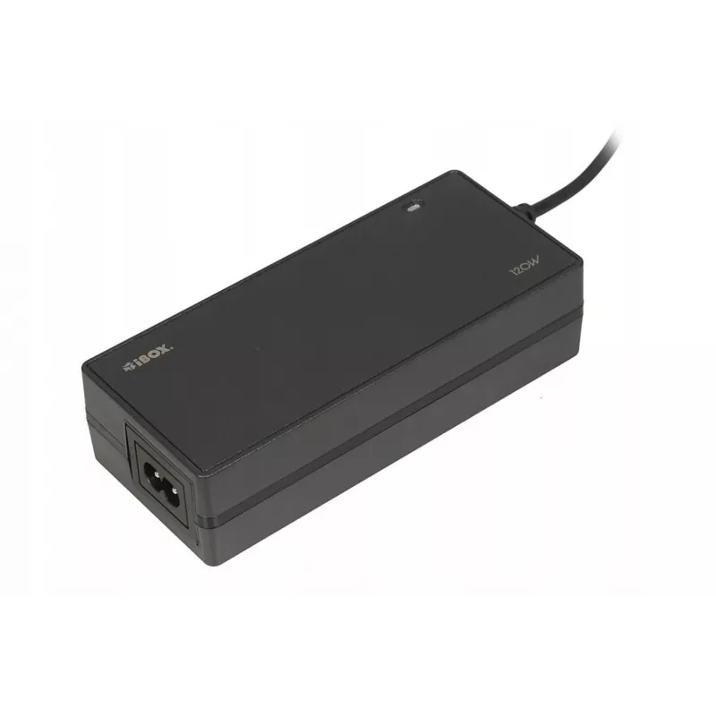 iBox IUZ120WA barošanas adapteris/invertors Iekštelpu 120 W Melns
