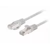 Patchcord CAT.6 FTP 1m pelēks, Fluke testēts, Lanberg 10-PACK