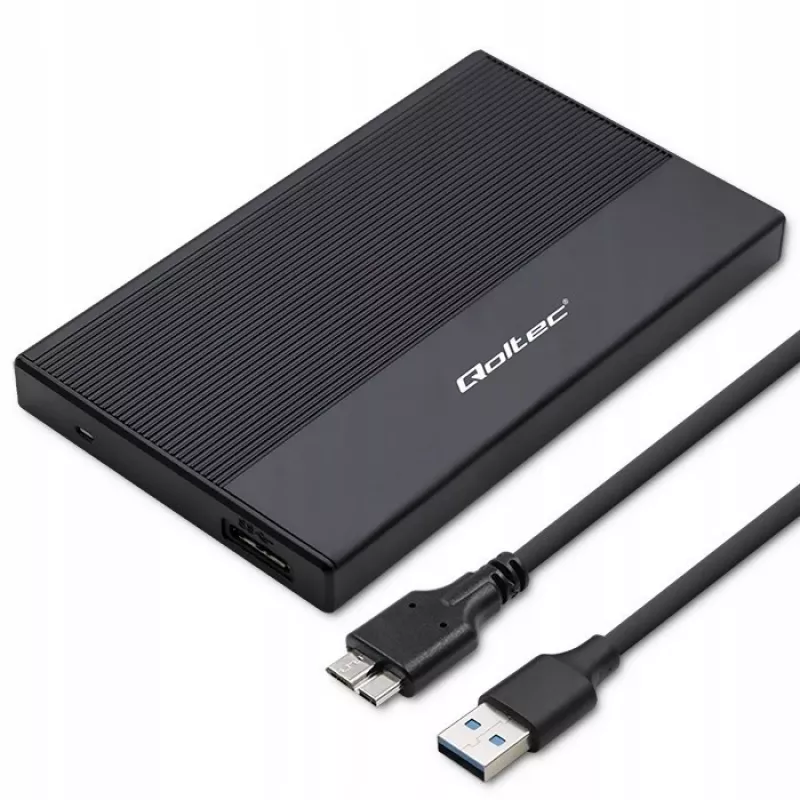 Korpuss 2.5 collu SATA SSD/HDD QOLTEC 52277 USB 3.0