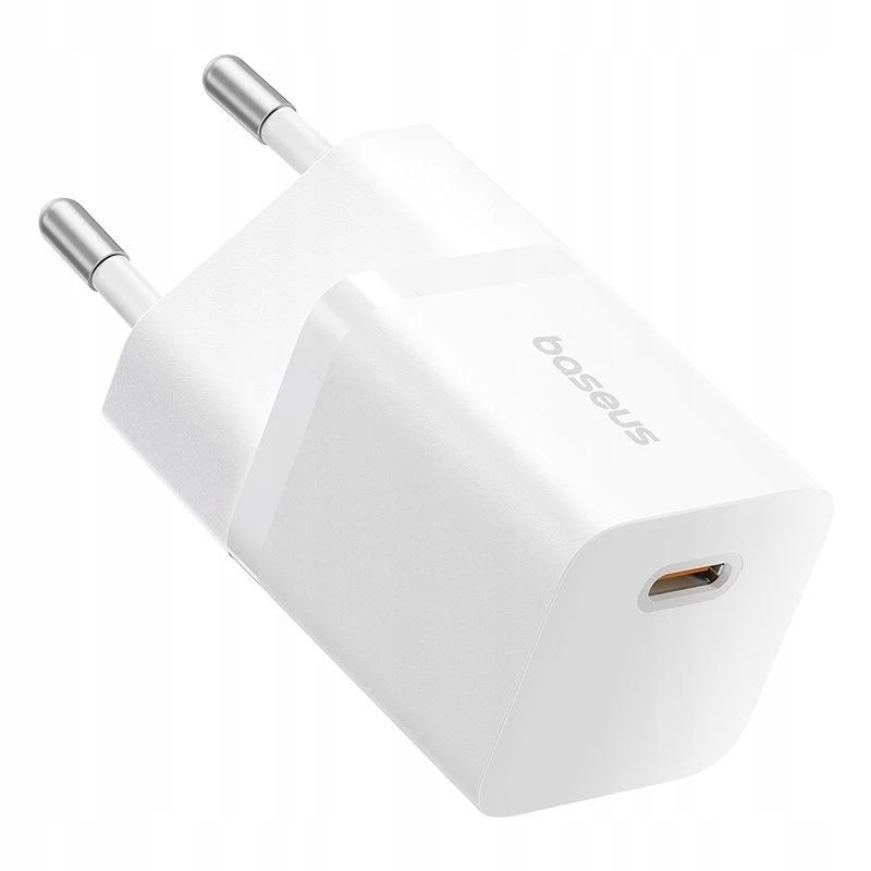 Baseus P10110909213-00 USB-C GaN5 mini 25W tīkla lādētājs Balts