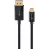 USB-C uz DisplayPort kabelis GOOBAY 75704, 1 m, līdz 4K@60Hz
