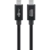 USB-C kabelis WENTRONIC USB4 Gen4 1,2 m — atbalsta 16k@60Hz un 4K@120Hz