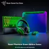 Razer Barracuda X Chroma bezvadu austiņas, galvas saite, spēlēm, Bluetooth, zaļa