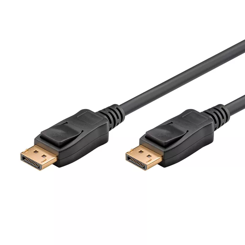 Goobay DisplayPort kabelis 74749 3 m Melns