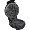 Severin WA 2103 vafeļu dzelzs 4 vafelēm 1200 W Melns, Sudrabs