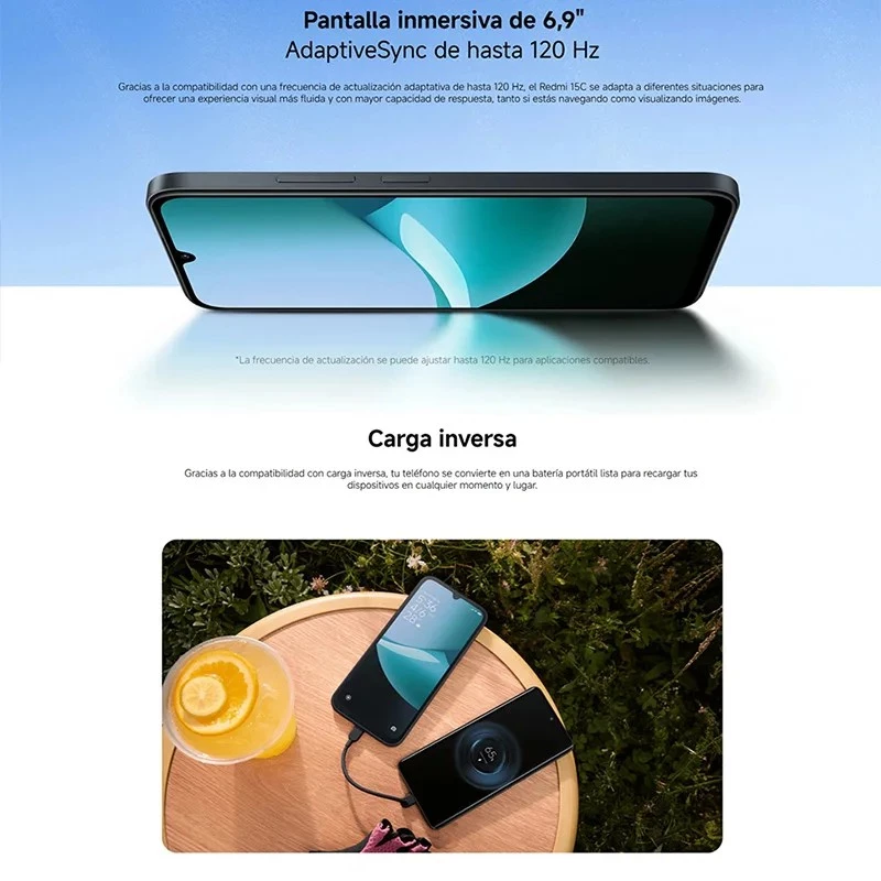 Viedtālrunis Xiaomi Redmi 15C 4G 6,9 inch 4/128GB Midnight Black