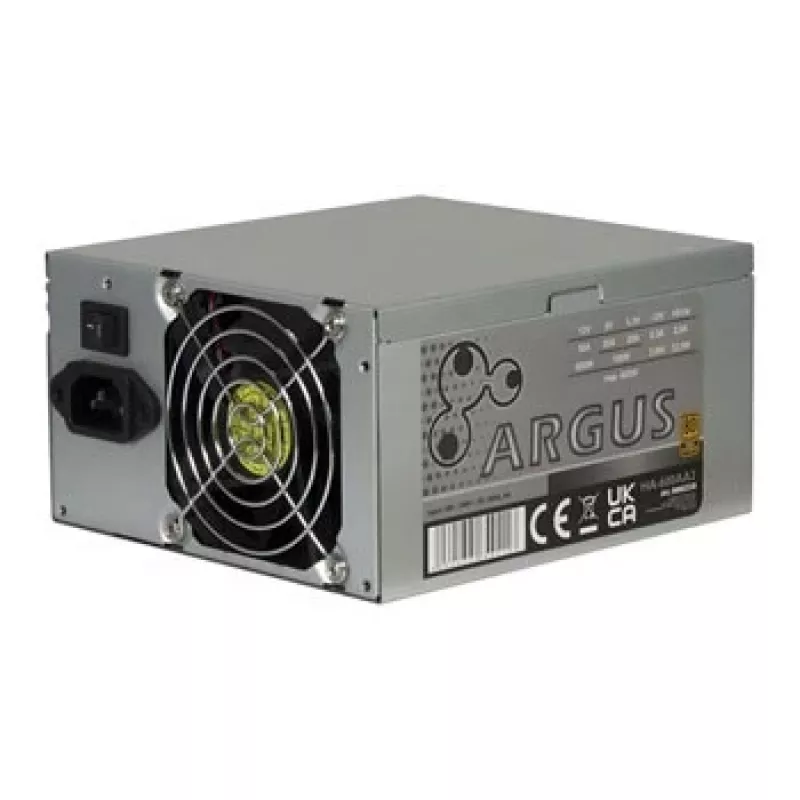 Barošanas bloks INTER-TECH Argus 600AA2 600W 80+ Gold, ATX, viens +12V kanāls