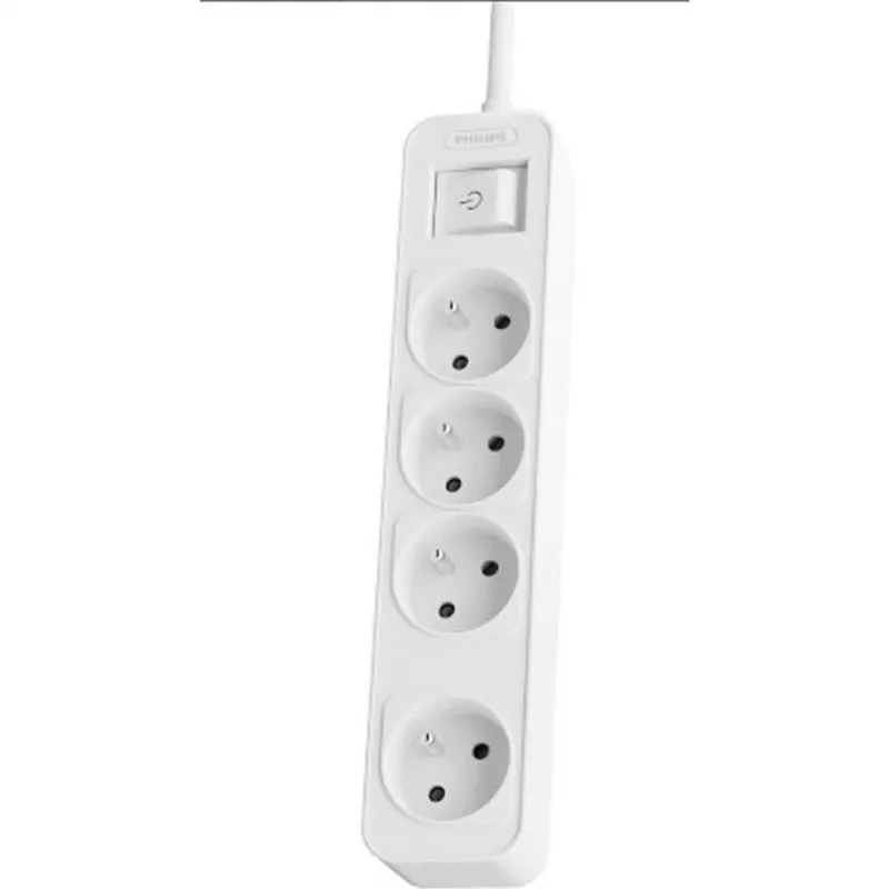 Pagarinātājs Philips Phil-CHP2144W/60 1,5 m, 4 maiņstrāvas rozetes, balts