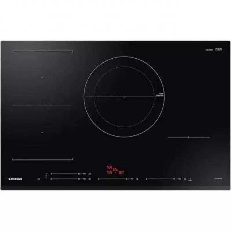Samsung indukcijas plīts virsma NZ84C5047GK, plīts virsma, melna