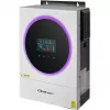 Qoltec, sprieguma pārveidotājs, hibrīda saules invertors Off-Grid 4kVA 4kW 120A MPPT LCD Wi-Fi BMS Sinus