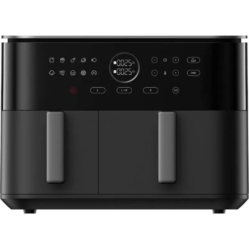 Xiaomi Dual Zone EAN gaisa fritieris 10 L 2700W kopējā jauda melns