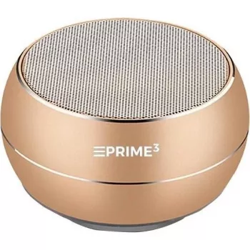 Prime3 skaļrunis PRIME 3 Bluetooth skaļrunis SOUL ABT03GL (zelta krāsa) (5h, uzlādējams akumulators), Bluetooth skaļrunis, zelts