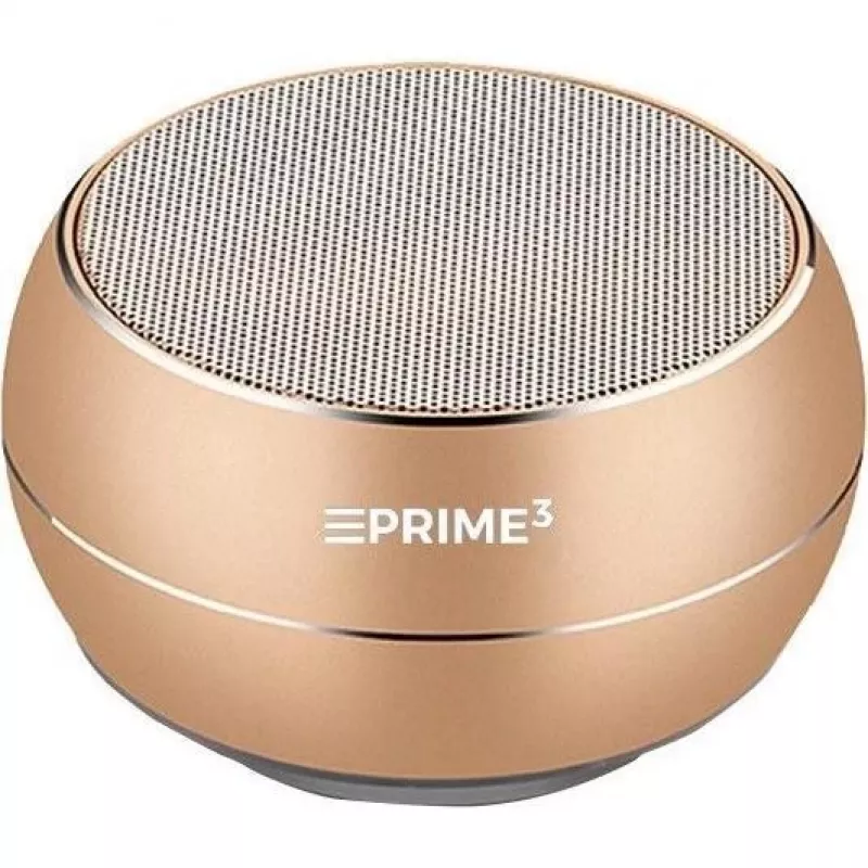 Prime3 skaļrunis PRIME 3 Bluetooth skaļrunis SOUL ABT03GL (zelta krāsa) (5h, uzlādējams akumulators), Bluetooth skaļrunis, zelts