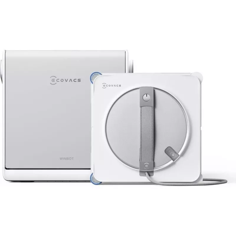 Ecovacs Winbot W2S Omni logu tīrīšanas robots balts pelēks WG893-12 WG89312 (WG893-12)