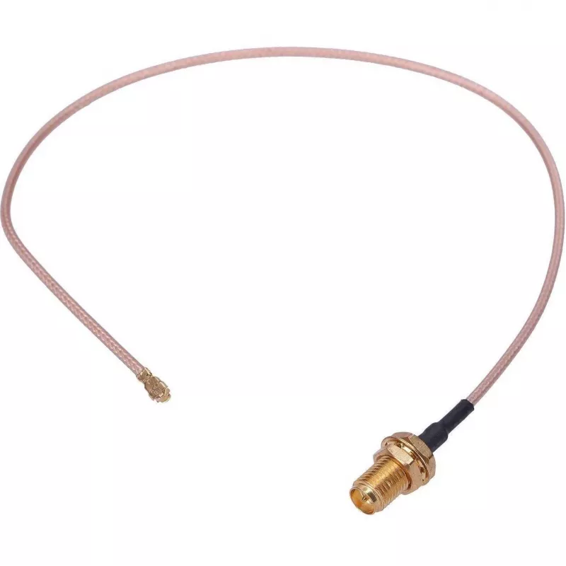 Koaksiālais kabelis Extralink U.FL uz RP-SMA, 25 cm, zemi zudumi