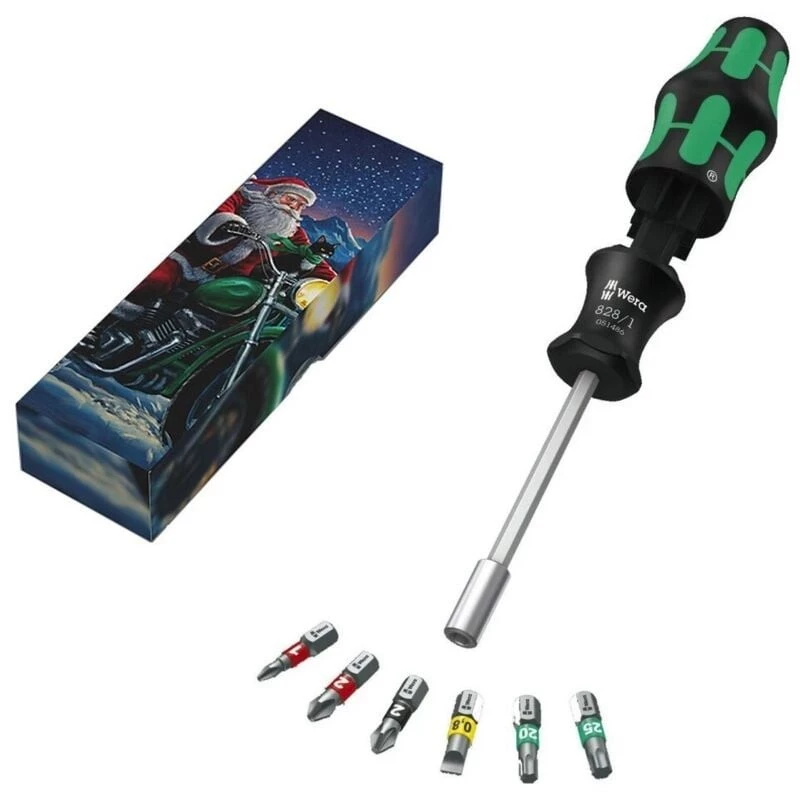 Wera Kraftform Kompakt 27 Set 1 skrūvgriežu komplekts ar ergonomiskiem rokturiem un precīziem uzgaļiem