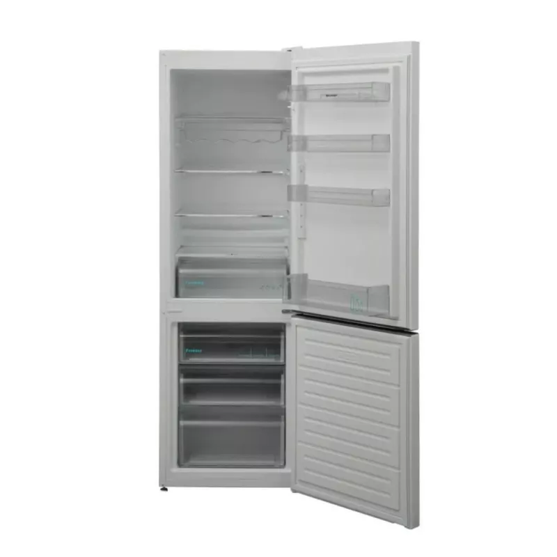 Sharp SJ-FBB04DTXWE ledusskapis ar saldētavu Brīvstāvošs 268 L Balts