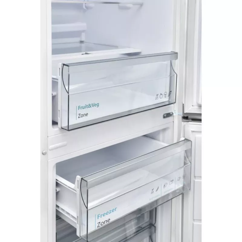 Sharp SJ-FBB04DTXWE ledusskapis ar saldētavu Brīvstāvošs 268 L Balts