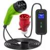 Electric car charger QOLTEC 52478 11 kW Type 2 plug 5 m kabelis