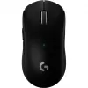 LOGITECH G PRO X SUPERLIGHT 2c kompakta bezvadu spēļu pele - MELNA - 2.4GHZ - EER2-933